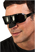 nose guard model - white background