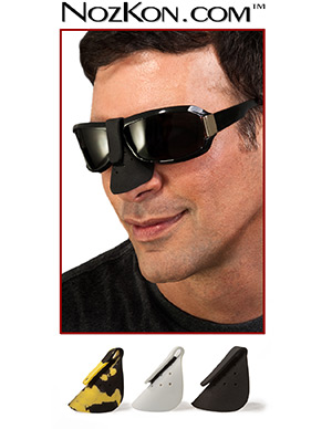 nose sun protection composite