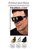 nose sun protection composite